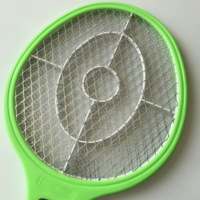 Raquette électrique anti-moustiques à piles AA 1800-3000V pour usage intérieur/extérieur Tue les moustiques, les araignées Plus portable