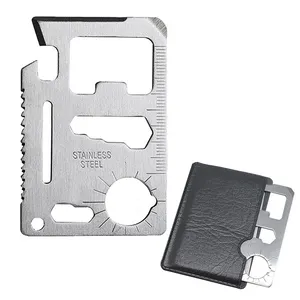 Baiyuheng Multifunctional Metal multifunctional Type Multifunction Credit Multitool Survival Cards Card Multi Tool