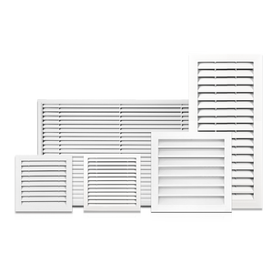 Dispositivo de Ventilación de Aire de <span class=keywords><strong>Doble</strong></span> Capa <span class=keywords><strong>con</strong></span> Obturador de Persiana de Tamaño Personalizado, Dispositivo de Suministro y Retorno de Aire HVAC, Salida de Aire Comercial y Residencial - Product Image 4