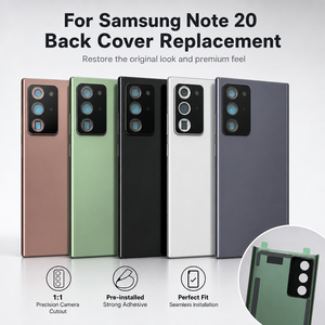 Nouvelle vitre arrière pour Samsung Galaxy Note 20 Ultra 5G N986B N986U, couvercle de batterie, porte arrière pour Samsung Note 20 Ultra, boîtier arrière - Product Image 1