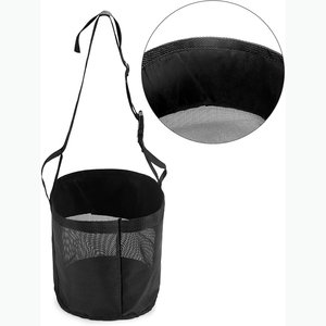 Sac à nourriture pour cheval réglable avec coussin de cou confortable - Toile résistante et durable, sac à grain pour cheval - Product Image 5