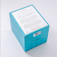Boîte d'emballage personnalisée en carton recyclé écologique, prix usine, avec insert, pour bougies chauffe-plat, 350 g/m² brillant