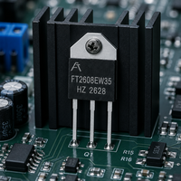 FT2608EW35: Tiristor bidireccional de 3Q con aislamiento interno de alta resistencia a la corriente y al tiempo (dv/dt)