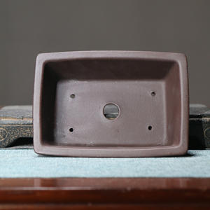 Pot de fleurs moderne de sable violet rectangulaire flottant carré bonsaï <span class=keywords><strong>bassin</strong></span> intérieur/extérieur suspendu Pot Kit pour la plantation - Product Image 4