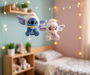 Peluche suspendue Lilo & Stitch, jouet en peluche de 13cm pour enfants, animaux en peluche doux unisexes, poupées décoratives pour chambre à coucher - Product Image 2