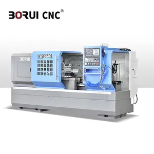 Máquina de torno cnce CK6160 com eixo plano de 82 mm de alta qualidade