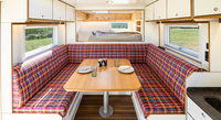 Camping-car de voyage Ecocampor Expedition, caravane en fibre de verre, camping-car, maison mobile avec cuisine et toilettes pour le camping d'aventure