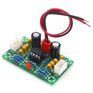 Mini Preamp Op Amp Modul Amplifier Dual Channel NE5532 Preamplifier Nada Papan 5 Kali Lebar Tegangan 12-30V G10-004 50*30*10 Mm