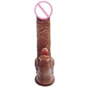 Netphi Hand-Free Adult <span class=keywords><strong>Sex</strong></span> Toys para Mulheres Dildos Realistas de Silicone Macio com Forte Sucção Cup & Pele-Like Feel - Product Image 4