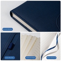 Porte-stylo A5, carnet de notes, agenda de bureau, impression de logo personnalisé, PU de qualité supérieure, nouveau carnet de notes arrivé