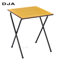 Table d'étude scolaire moderne en métal pour étudiants et écoles, usage commercial robuste, application salle à manger et chambre