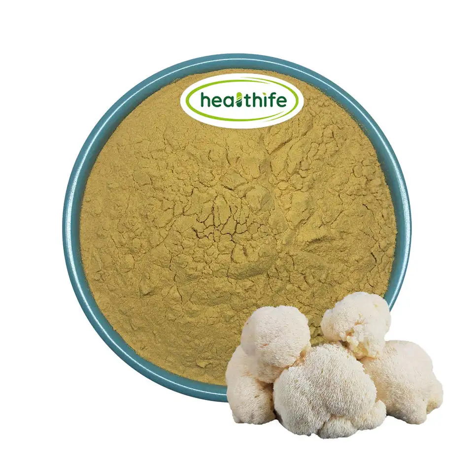 Healthife 10% 30% 50% Polissacarídeos, Extrato de Cogumelo Lions Mane orgânico