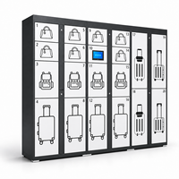 Système de casier de rangement intelligent pour bagages, auto-service, serrure électronique, portable, étanche, durable, certifié CE
