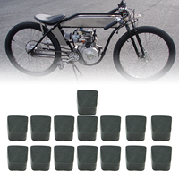 Plaquettes d'embrayage de moteur, forme carrée, vertes, remplacement pour vélo motorisé 49cc 80cc, 15 pièces/ensemble