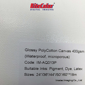 380gsm lưu trữ chuyên nghiệp 24 inch vải Polycotton bóng cho mực bột màu - Product Image 3