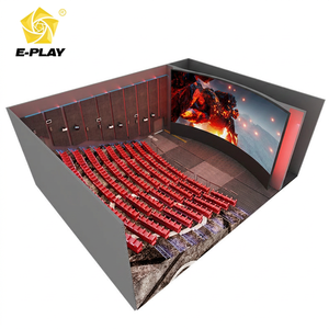 Cine Virtual Inmersivo Eplay Indoor 5D 7D con Pantalla Curva LED para Proyección sin Gafas 9D - Product Image 1