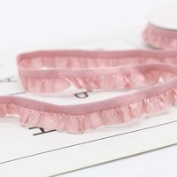 Vente en gros d'accessoires pour vêtements, bande de sangle élastique en dentelle, sangle de ceinture en nylon pour sous-vêtements, vêtements