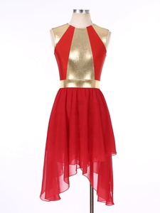Vestido Metálico de Danza de Alabanza para Niñas con Mangas Traje de Danza Litúrgica Túnica Larga para Iglesia Disfraz de Adoración - Product Image 2