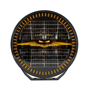 Feux auxiliaires <span class=keywords><strong>de</strong></span> conduite LED 9 pouces homologués Emark, ambre et blanc, feux <span class=keywords><strong>de</strong></span> <span class=keywords><strong>position</strong></span> dynamiques, accessoires pour camions et voitures Toyota Scania - Product Image 3