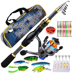 Ensemble de cannes à pêche en mer, <span class=keywords><strong>canne</strong></span> à lancer longue portée, moulinet, étui <span class=keywords><strong>pour</strong></span> <span class=keywords><strong>canne</strong></span>, combo en fibre de carbone, <span class=keywords><strong>canne</strong></span> à pêche en mer <span class=keywords><strong>pour</strong></span> débutants, en stock - Product Image 6