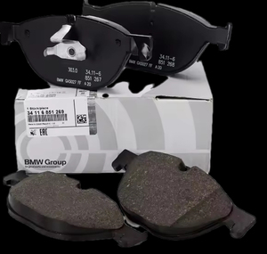 Front Ceramic Brake <strong>Pads</strong> D1061 34112339273 for BMW 5 Series E60 E61 6 Series E63 E64 2003-2010 WVA 23793 Low Dust Quiet Friction - Product Image 4