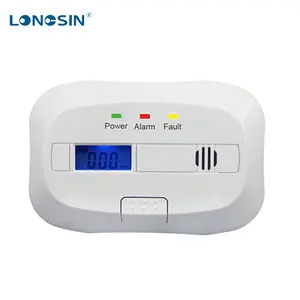 Độc Carbon Monoxide rò rỉ báo động co Gas Detector với LCD hiển thị