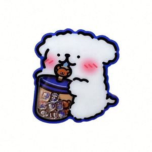 Llavero de acrílico personalizado con diseño de estrella animada, colgante de dibujos animados, llavero DIY personalizado - Product Image 6