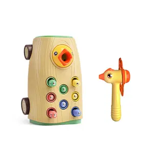 Picchio per bambini giocattolo giocattolo per la prima educazione giocattolo per la pesca giocattolo per la coordinazione degli occhi della mano del bambino giocattolo
