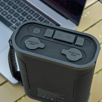 Batería de Litio Ternaria de 96000mAh, Mini Estación de Energía de 307.2Wh, Salida Solar DC, Encendedor de Cigarrillos, Banco de Energía para Camping al Aire Libre, para Drones