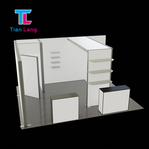 กล่องไฟอลูมิเนียมจัดแสดงนิทรรศการ LED 1*2เมตร, กล่องอลูมิเนียมไร้กรอบวัสดุ SEG กล่องไฟ - Product Image 3