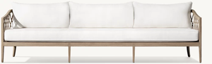 Sofá de Teca Moderno de Alta Calidad para Todo Clima, Muebles Cómodos, Conjunto Seccional para Exteriores, Patio, Jardín, Villa, Terraza - Product Image 6