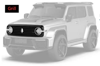 Kits de carrosserie Vstar Mars City pour Tank 300, grille avant en plastique de haute qualité, finition rugueuse, installation facile