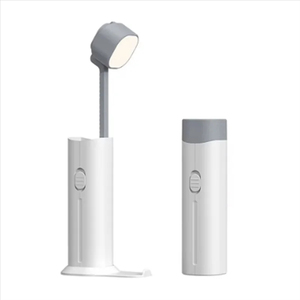 โคมไฟตั้งโต๊ะ LED พับได้อัจฉริยะสำหรับขายส่ง พร้อมฟังก์ชั่นหรี่ไฟปรับความเร็ว ป้องกันแสงแยงตา ใช้เป็นไฟอ่านหนังสือ ที่วางโทรศัพท์ และไฟฉาย - Product Image 4