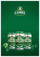 Bière Lager Marque Privée 4,5% d'Alcool 330ml Canette Aluminium Light Lager Camel Beer de la Brasserie Vietnamienne OEM ODM Marque Privée