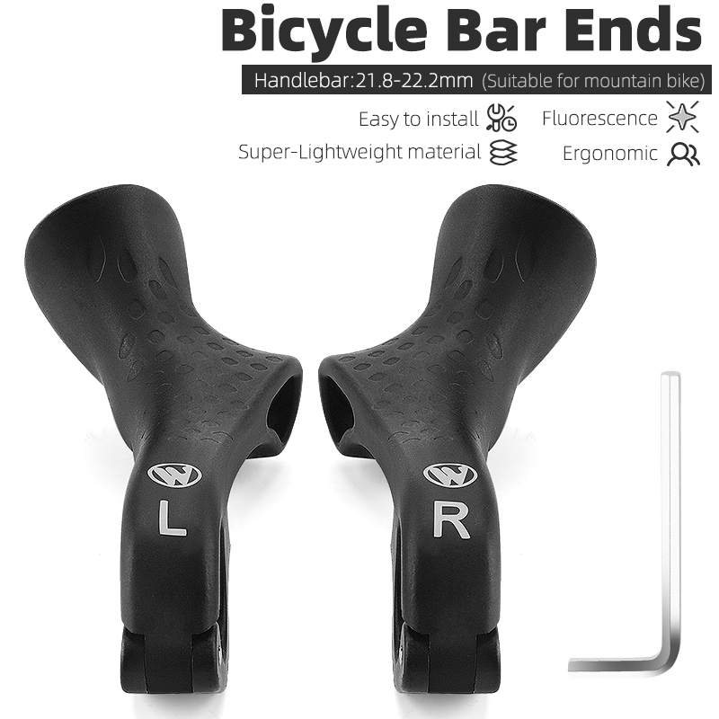 4 Bouchons Guidon Vélo Aluminium - Noir Et Or, Diamètre Intérieur 15-23,5 Mm, Fixation Par Vis Expansive, Universel VTT, Route, Fixie