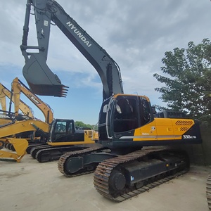 Excavadora Hyundai 330LC-9S de 33 toneladas con cazo de excavación de 1.65m³ de capacidad, equipo pesado usado, pocas horas de trabajo, 1 año de garantía - Product Image 1