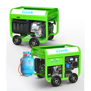 China Factory Electric Star Open Type Air Cooled 8KW Gasoline generator