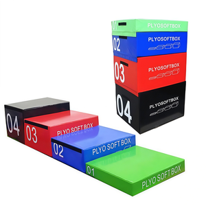 CZFIT Best Selling Physical Fitness <b>Strength</b> <b>Training</b> Gym Equipment Soft Plyometric Plyo 4 in 1 Jump Box - Product Image 1