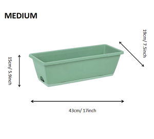 Vente en gros de jardinière en plastique design moderne <span class=keywords><strong>pour</strong></span> intérieur et extérieur PP écologique <span class=keywords><strong>pour</strong></span> la plantation de fruits et légumes à fleurs - Product Image 3