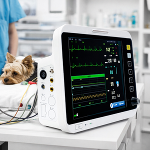 <span class=keywords><strong>Monitor</strong></span> Multiparamétrico Veterinário Dispositivos de Monitoramento Veterinário Tela Touch de 12,1 Polegadas <span class=keywords><strong>Monitor</strong></span> de Sinais Vitais Portátil para Animais - Product Image 2