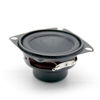 2 pouces 53*53MM Rectangle Haut-Parleur 8 Ohm 12W Interne Néodyme Magnétique Multimédia Haut-Parleur Basse Unir