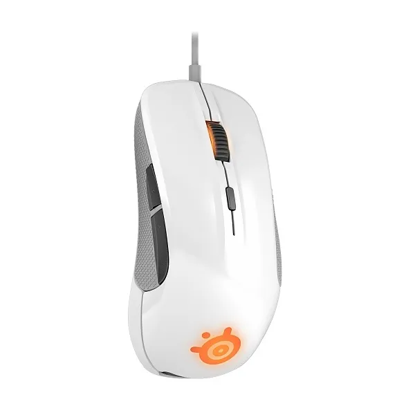 Steelseries Rivaal 300 Optische Gaming Muis Rgb Verlichting 6 Buttonrubber Geheugen Zwart