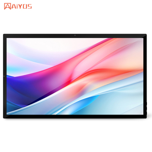 Écran publicitaire commercial AIYOS 24 pouces Android 14 RK3576S WiFi-<span class=keywords><strong>6</strong></span> POE ultra-fin à montage mural <span class=keywords><strong>Pro</strong></span> G+G - Product Image 1