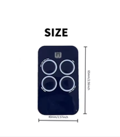 Control Remoto de Código Variable de 433MHz para Puerta de Garaje, Compatible con BRAVO TX4 / BRAVO TE4433H