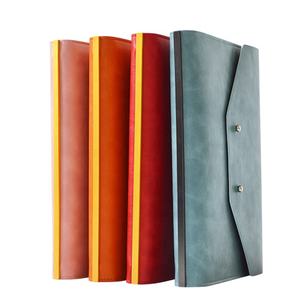 Binder A5 kualitas tinggi Logo kustom penyimpan Notebook Power Bank dengan PU dan penutup kertas untuk kantor 6 cincin binder - Product Image 3