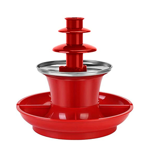 <span class=keywords><strong>Fontaine</strong></span> électrique à fondue au <span class=keywords><strong>chocolat</strong></span> 3 couches DIY fait à la main avec fruits/noix/friandises Plateau de service 35W pour mariages fêtes d'<span class=keywords><strong>anniversaire</strong></span> - Product Image 5