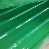 Tuile de toiture en fibre de verre ondulée anti-UV pour la diffusion de la lumière du soleil, protection contre la pluie, pour toiture extérieure de bâtiment