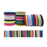 Bande élastique en nylon colorée - pour la taille des vêtements, les bagages, le sport, les chapeaux