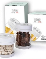 Bocaux de conservation alimentaire multifonctionnels en verre sous vide, hermétiques