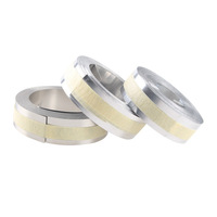 Compatible avec les rubans adhésifs métalliques en aluminium DYMO série 35800 et les rubans d'imprimante M1011/M11